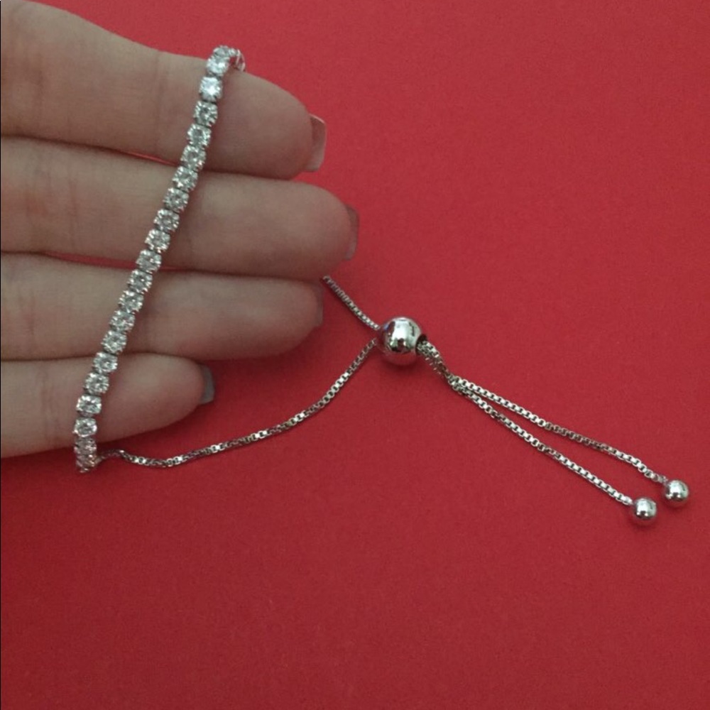🌟 Silver 925 diamond Tennis Bracelet - Picture 3 of 3